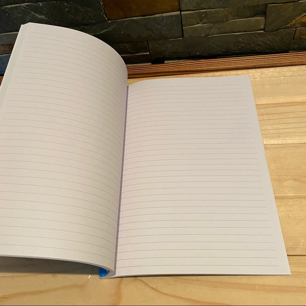 🔶 {4/$12} YOOBI • Bright Blue Notebook - Ruled Line - Picture 3 of 10